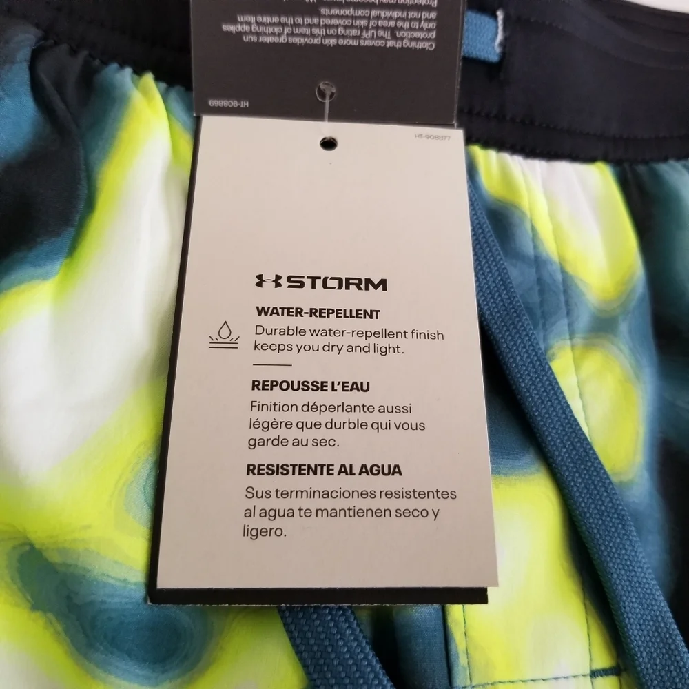 Under Armour Shorebreak 2 N 1 Boardshorts UPF 40 Large NWT